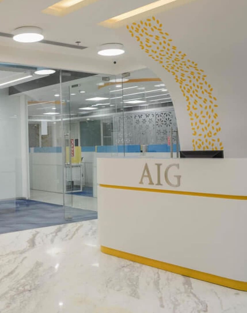 AIG — Gurgaon · 8,000 Sq.Ft