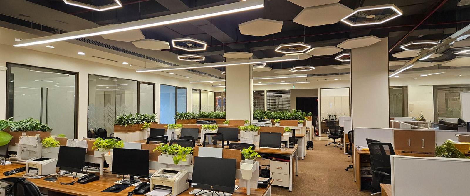 Turnkey office interior — Greater Noida